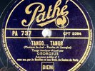 Georgius : Tango... tango / Marie DISQUE 78 TOURS RPM 10