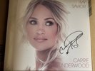 Carrie Underwood SIGNED LP My Savior WHITE COLORED Vinyl Record   IN HAND
