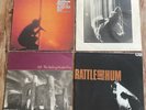 U2 - UNDER A BLOOD/UNFORGETTABLE FIRE/WIDE AWAKE/RATTLE & HUM  EX VINYL LP x5