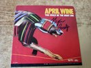 MILES GOODWYN AUTOGRAPHED SLEEVE 1984 EXCELLENT APRIL WINE THIS COULD BE 6009 45