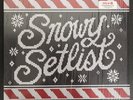 Snowy Setlist LE Red / White Vinyl USED NOT TESTED