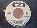 BLANCH CARTER - HALOS ARE FOR ANGELS -  ORIGINAL GSF VINYL PROMO  -  VG++ to EX