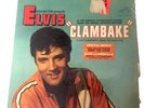 ELVIS PRESLEY CLAMBAKE LP -LSP3893- STEREO - BONUS PHOTO - SHRINK - 1967  -NICE