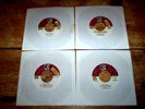 THE DOORS ( 4 ) VINYL 45 lot: TELL ALL / PEOPLE / HELLO / UNKNOWN SOLDIER vg++