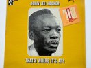John Lee Hooker That's Where It's At  Stax 4134 Blues Shrink LP