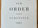 New Order – Substance UK 1987 1st with Embossed Sleeve Fact 200 VG/VG