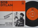 BOB DYLAN Maggie's Farm RARE Sweden Norway 45 swedish norwegian folk rock HEAR