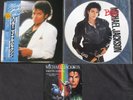 Michael Jackson Set 3 Vinyl Records (THRILLER + BAD + SMOOTH CRIMINAL) 1980s