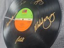 AC/DC Let There Be Rock. Fully Signed Vinyl Album. No Sleeve. No Authentication.