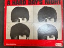 George Harrison Autographed A Hard Days Night Record Ablum-Movie Soundtrack