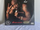 2pac Tupac - All Eyez On Me - VG+4 x Vinyl LP - 1996 PROMO