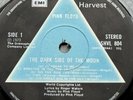 PINK FLOYD Dark Side Of Moon 1ST UK PRESS Solid Blue Triangle SIGNED Autographed