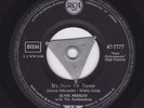 Elvis Presley 47-7777 It's Now Or Never/A Mess Of Blues - VERY RARE ARMY PRESS