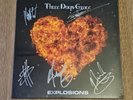 THREE DAYS GRACE SIGNED EXPLOSIONS RECORD ALBUM LP Gold Vinyl Sealed