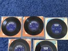X5 The Rolling Stones Original Uk Singles Vinyl Records
