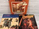 3 LP ZZ Top Vinyl LP lot: Fandango/Deguello/El Loco