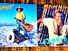 JIMMY BUFFETT  2 LP LOT: Riddles in the Sand/Floridays VG+/VG