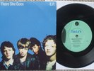The La's - There She Goes - EX- 45 EP + PS -  Mislabel - LASEP 2
