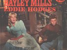 HAYLEY MILLS/EDDIE HODGES-PICTURE SLEEVE + 45--(FLITTERIN')--PS--PIC--SLV