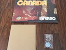 BOARDS OF CANADA Inferno 2LP DELUXE RED VINYL w/ LISTENING EVENT PROMO PACK RARE