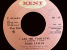 FELICE TAYLOR I can feel your love / Good luck RARE Northern Soul PROMO