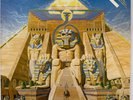 IRON MAIDEN Powerslave LP 1984 Capitol SJ-12321 PROMO Copy Heavy Metal VG+