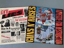 Guns n' Roses: 2 Heavy Metal Vinyl LPs, Appetite for Destruction, Lies