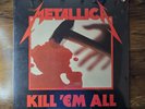 Metallica Kill 'Em All Vinyl 1983 Original First Silver Label Megaforce Sealed