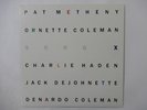 Pat Metheny / Ornette Coleman Song X Geffen P-13280 Japan  VINYL LP
