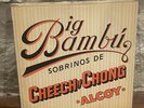 Cheech & Chong Big Bambu Original 1972 LP With Rolling Paper  VG+