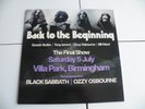 Black Sabbath Back To The Beginning ltd Vinyl Villa Park 5th July Ozzy Osbourne