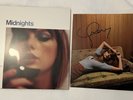 Taylor Swift Midnights Signed Photo Vinyl Record Moonstone Blue