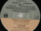 DISCONET VOLUME 10 PROGRAM 9 PET SHOP BOYS MEDLEY / WHITNEY HOUSTON MEDLEY +
