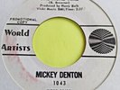 Mickey Denton   -   One More Time   -   World Artists Promo   -    60's R & B