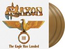 Saxon Eagle Has Landed III LP Album vinyl record 3 x Gold numbered remastered