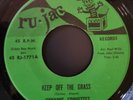 DNYAMIC CORVETTES RU-JAC RJ-1771 45 KEEP OFF THE GRASS FUNK NORTHERN SOUL 1971