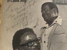 Clark Terry Signed Oscar Peterson LP Promo To Sonny “Mimo” Costanzo 1975