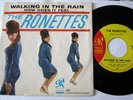 The Ronettes 45 Walking in the Rain PHILLES Pop w/PICTURE SLEEVE #4336