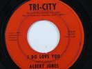 Crossover Soul 45 ALBERT JONES I Do Love You TRI-CITY HEAR m