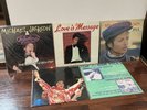 Michael Jackson 5-Disc Vinyl Set Rare Promo Includes Thriller P.Y.T. Used