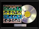 ROLLING STONES SOME GIRLS WHITE GOLD PLATINUM RECORD W-PRINTED SIGNED AUTOGRAPHS