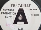 Sorrows,DEMO,Baby/Teenage Letter,EX,Piccadilly,1965,Mod,freakbeat,Psych