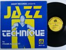 FRANK HATCHETT Jazz Technique STATLER LP with booklet i