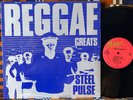 STEEL PULSE Reggae Greats 1984 MANGO Compilation LP EX /SHRINK w OG Inner Sleeve