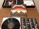 Master of Puppets by Metallica Deluxe Box Set 2017 complete VG condition