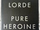 Lorde Pure Heroine LP Newbury Comics Limited Edition Clear Vinyl Record