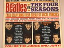 The Beatles VS The Four Seasons DBL Record VG+/VG, Vee-Jay Records