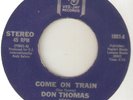 DON THOMAS Come On Train VEE JAY  NORTHERN SOUL USA 45