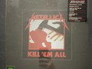 Metallica Kill ‘Em All original sealed box set vinyl, picture disc patch book