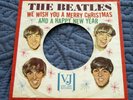 The Beatles-We Wish You A Merry Christmas-Die Cut Picture Sleeve-Vee Jay Records